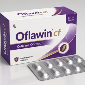 OFLAWIN CF (Cefixime & Ofloxacin Tablets)